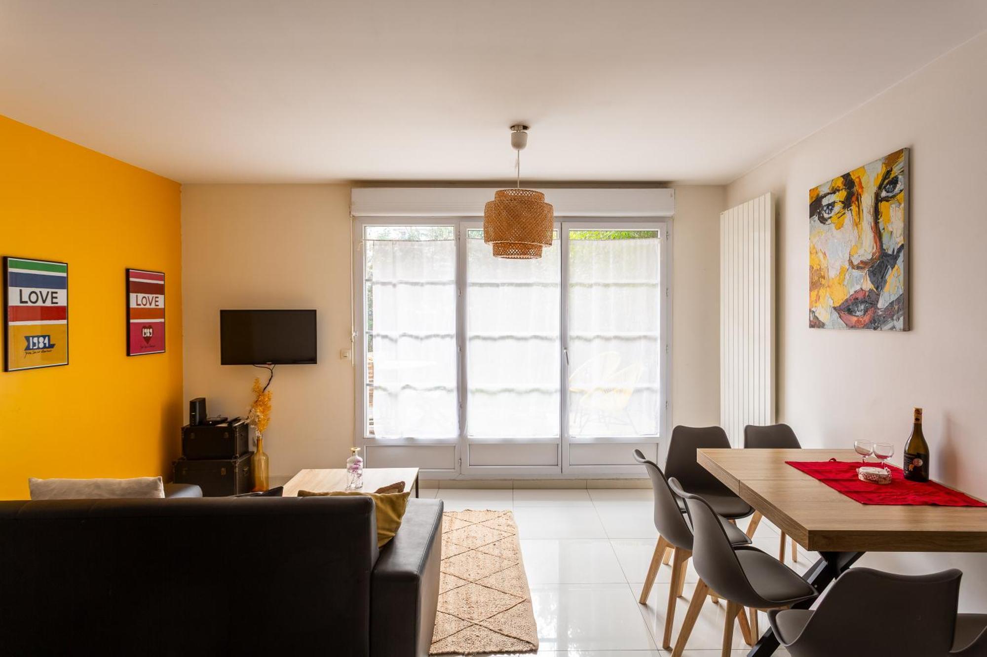Happy Stay Disney Two - Apartment With Garden & Parking Montévrain Eksteriør bilde
