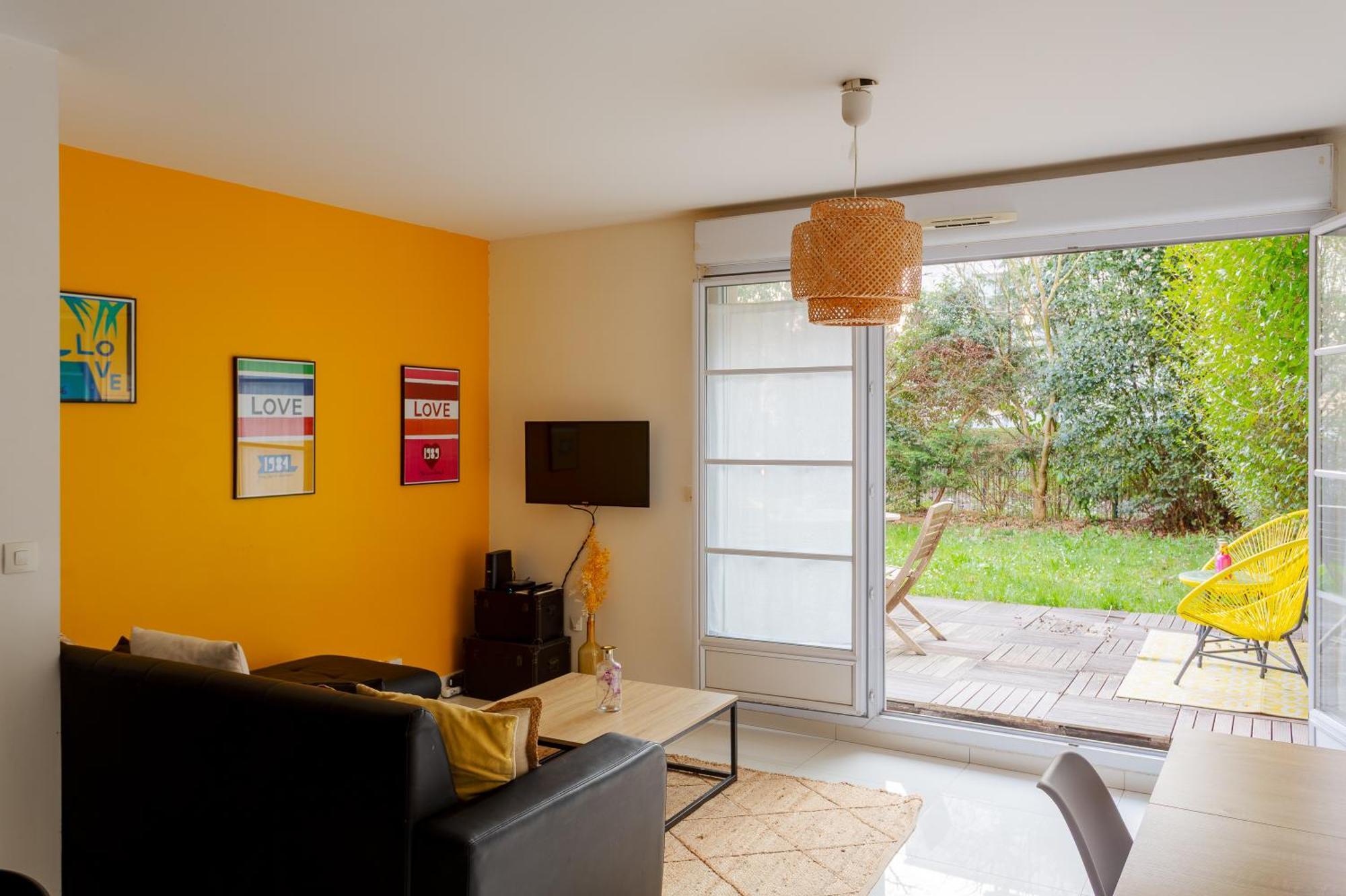 Happy Stay Disney Two - Apartment With Garden & Parking Montévrain Eksteriør bilde